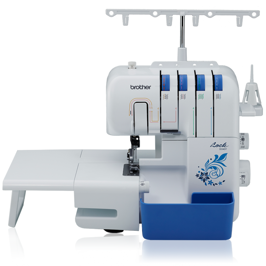 Máquina de coser overlock Brother 3534DT portable blanca 127V 