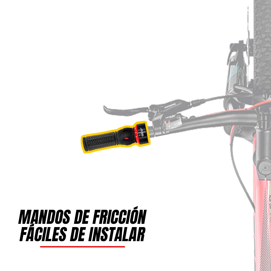 Mandos Bicicleta Doble De Fricción Cambios 7 Velocidades