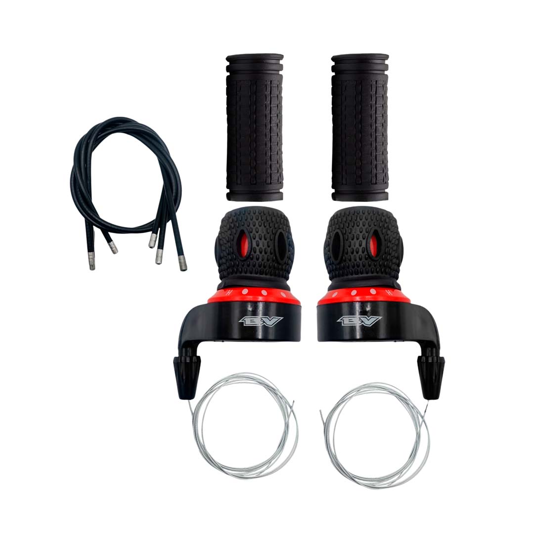 Mandos Bicicleta Doble De Fricción Cambios 7 Velocidades