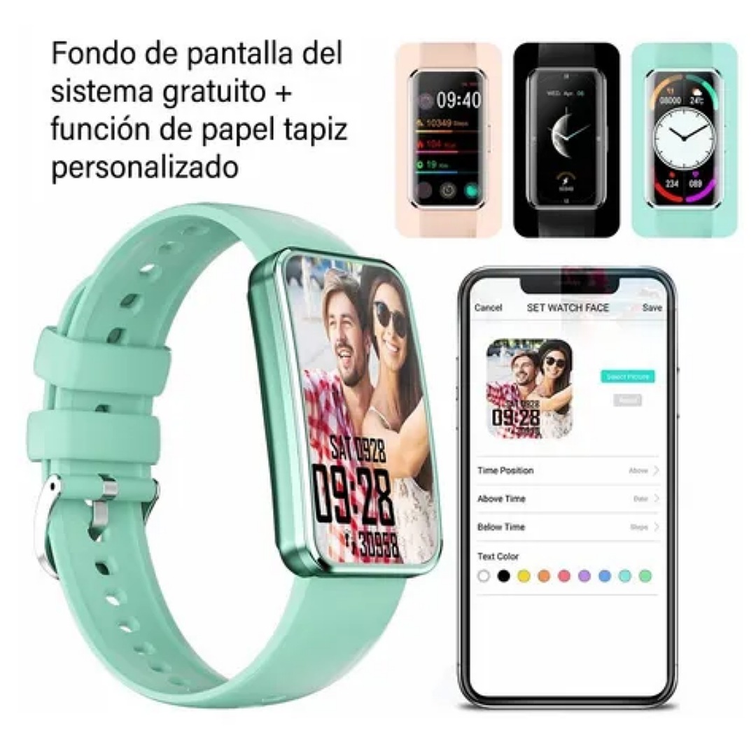 Reloj Inteligente Smartwatch Bluetooth Deportivo Para Mujer