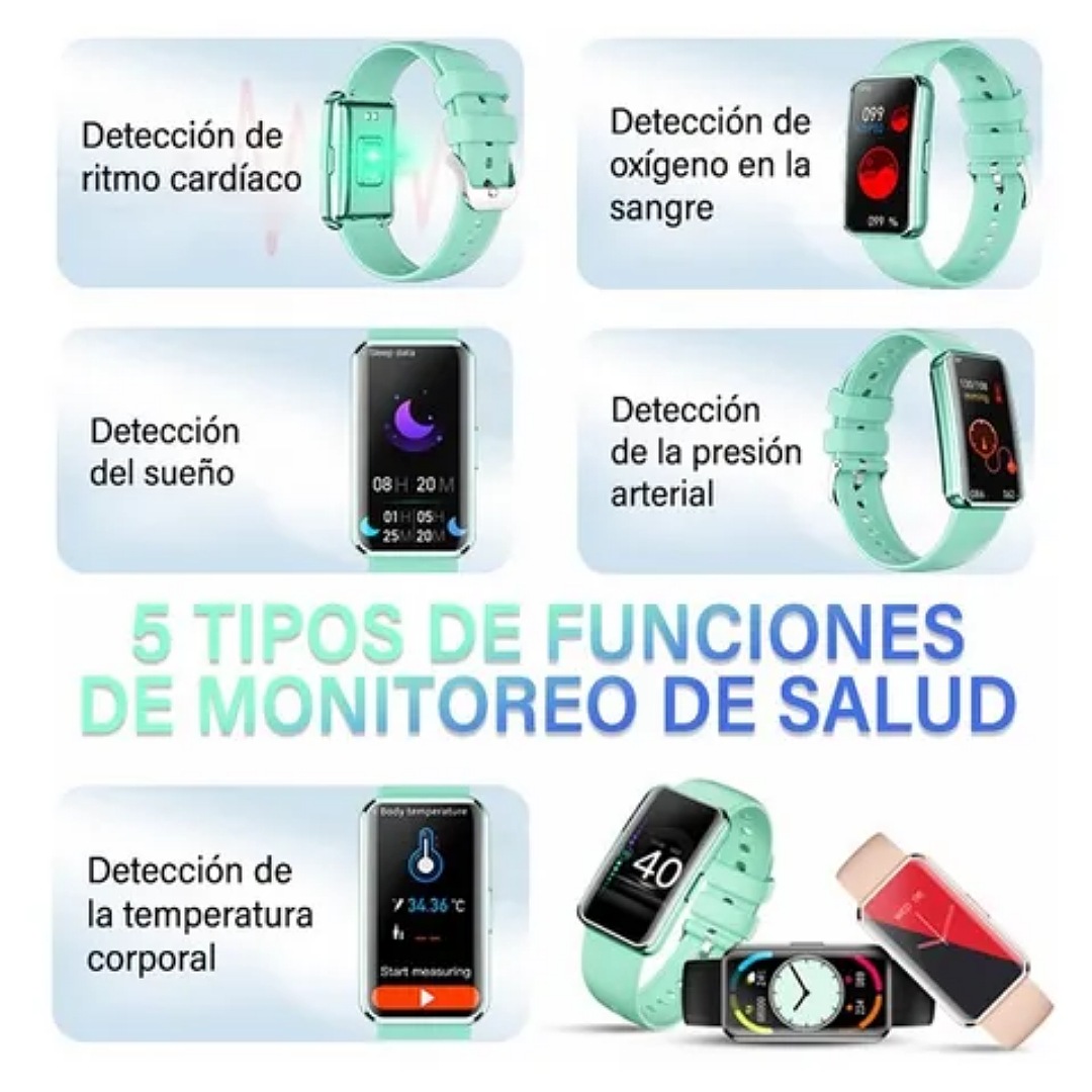 Reloj Inteligente Smartwatch Bluetooth Deportivo Para Mujer