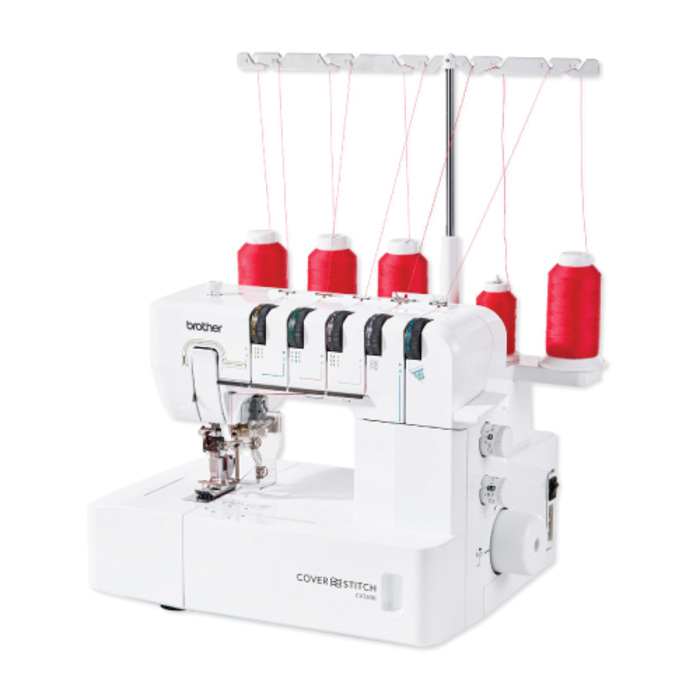 Máquina de coser collareta Brother CV3550 portable blanca 110V 