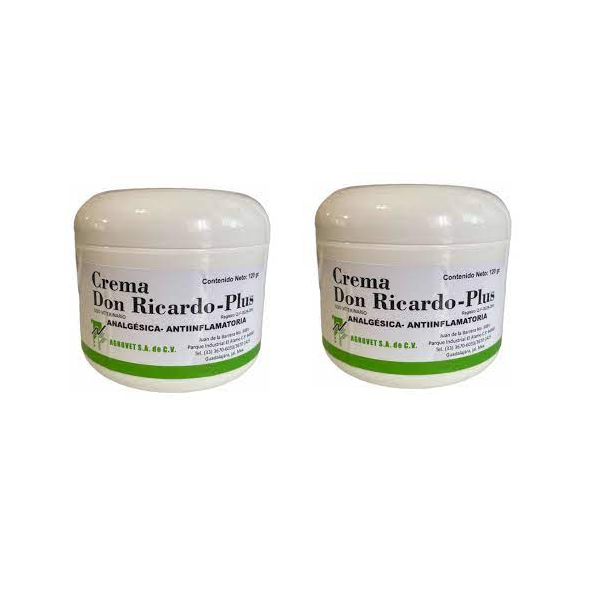 Crema Don Ricardo-Plus 120 grs (2 piezas)