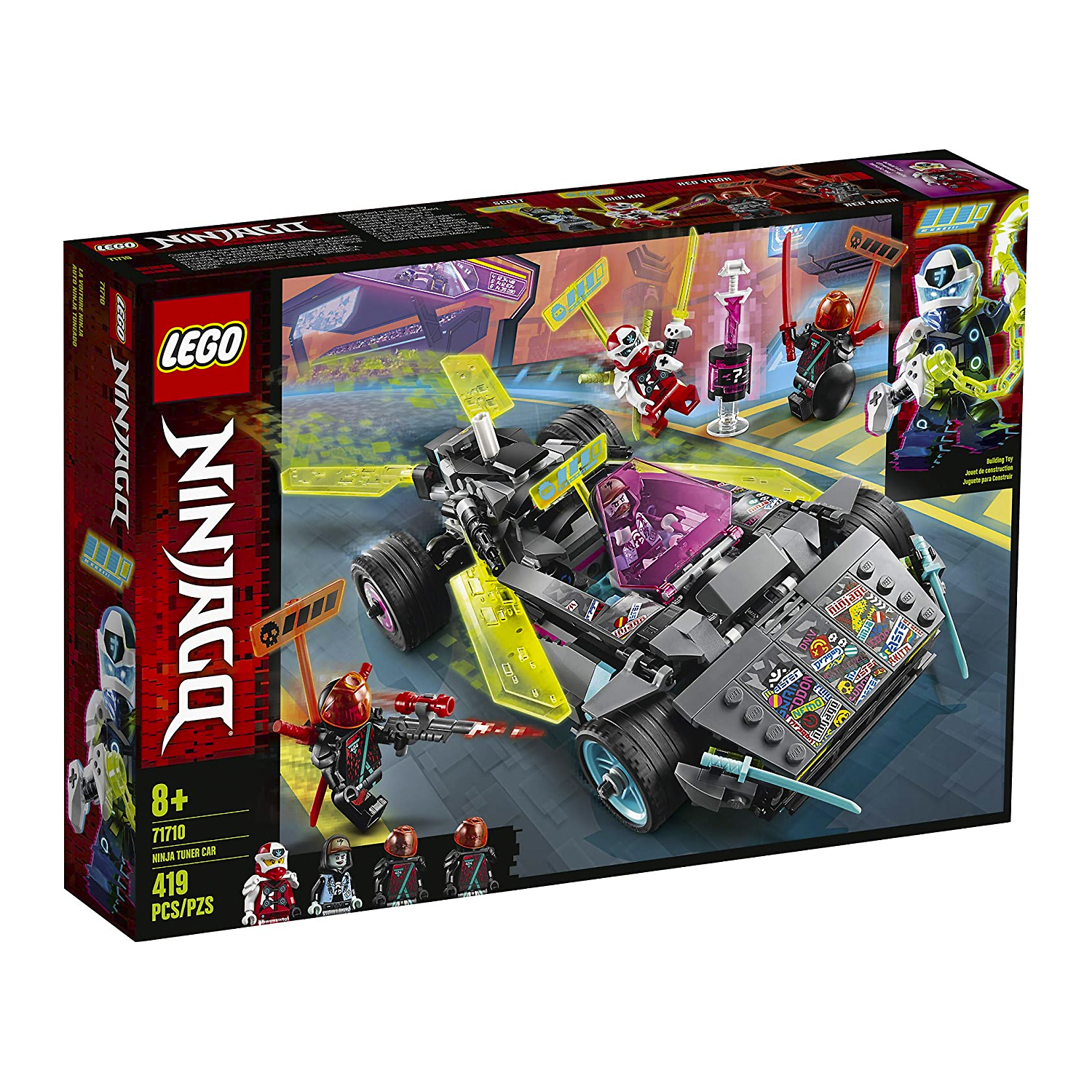 Lego Ninjago Auto Ninja Túneado