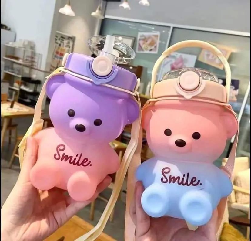 Vaso Oso Kawaii bicolor