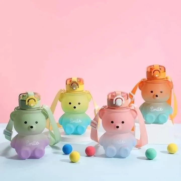 Vaso Oso Kawaii bicolor