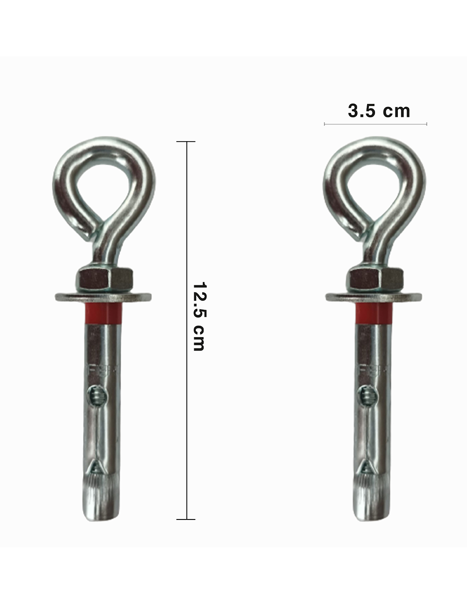 Kit De Instalación Para Malla Sombra Tensores Y Armellas 4pz