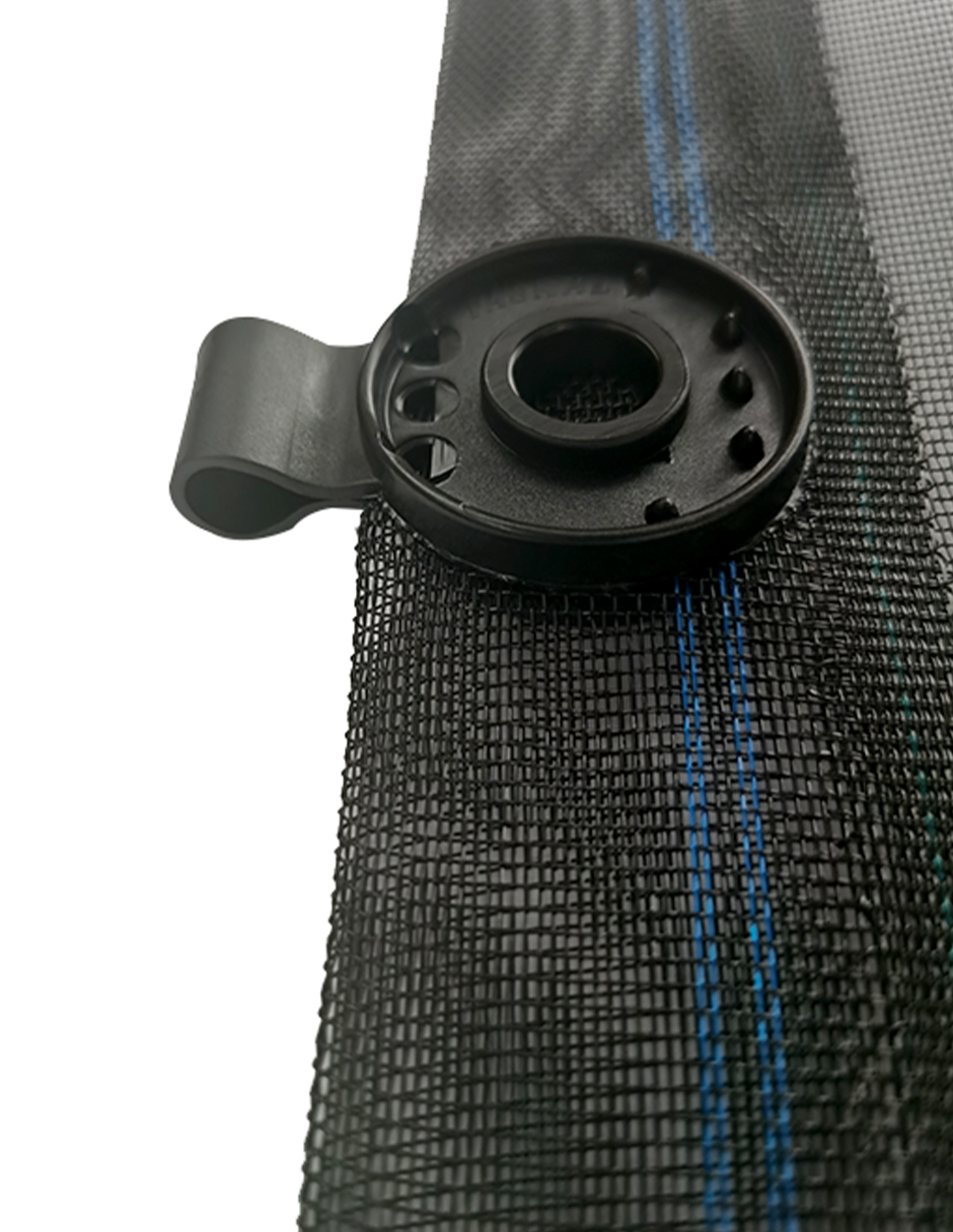 Ojillo Para Malla Sombra Sujetador Plástico 100 Pza