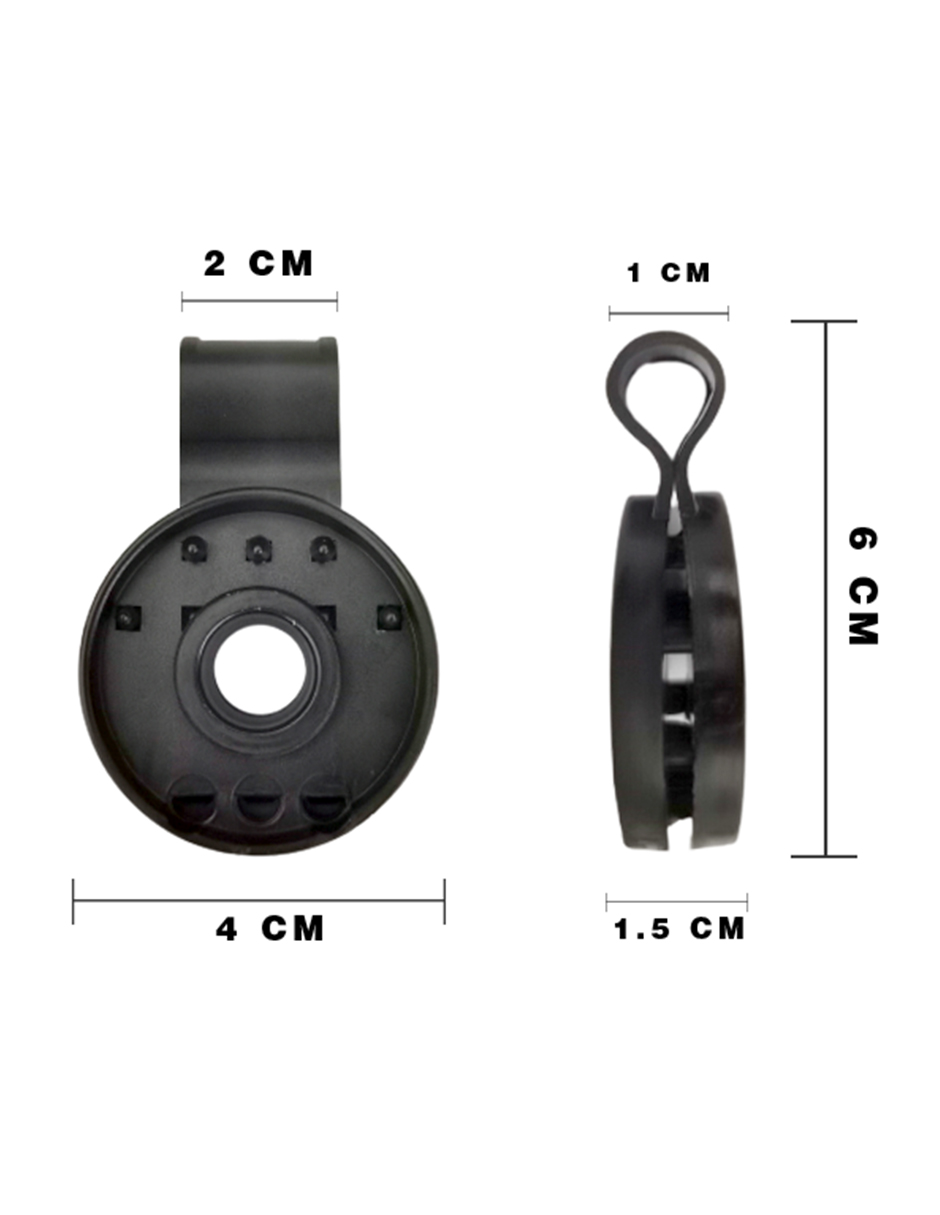 Ojillo Para Malla Sombra Sujetador Plástico 30 Pza