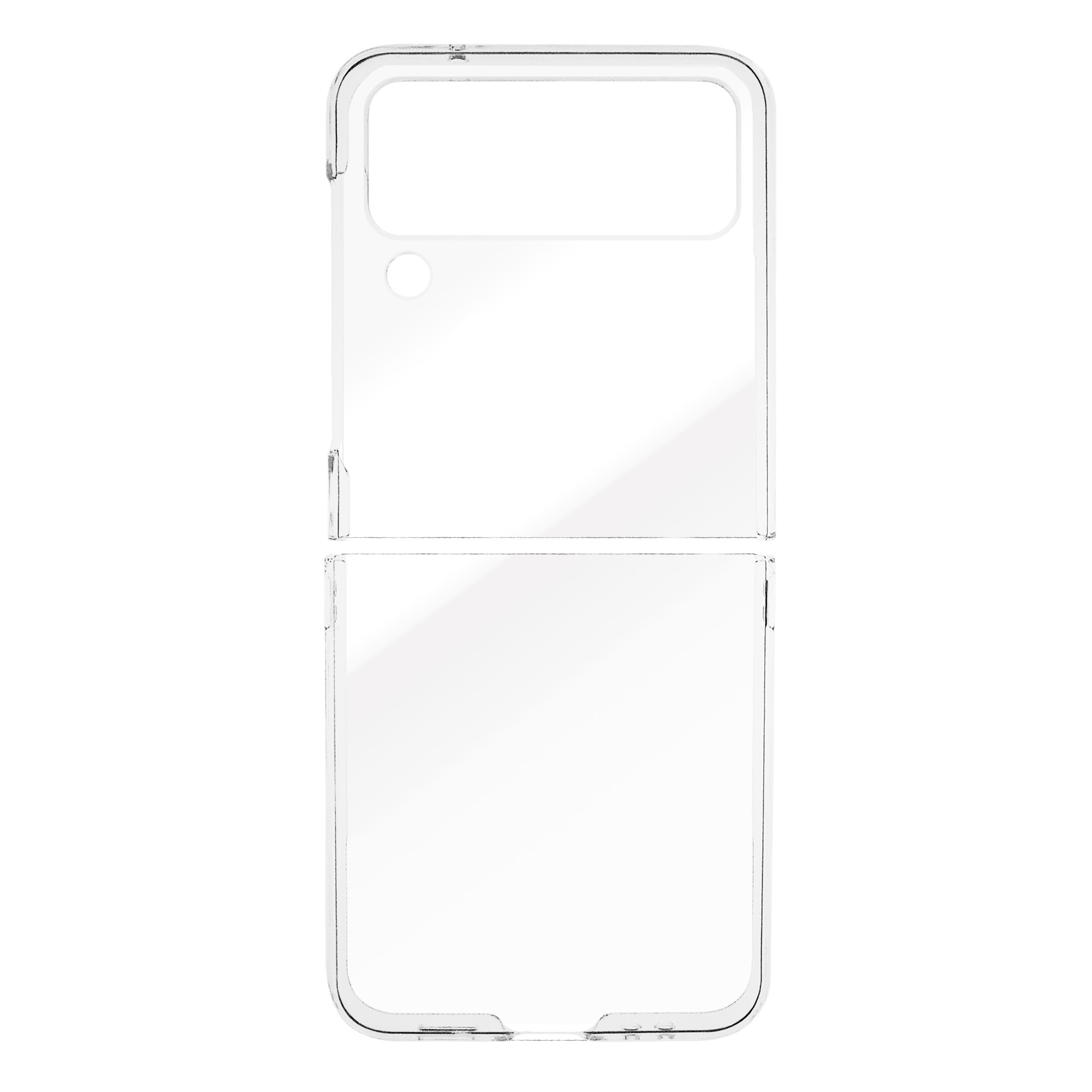 Funda Soft Slim Transparente Para Galaxy Z Flip 4