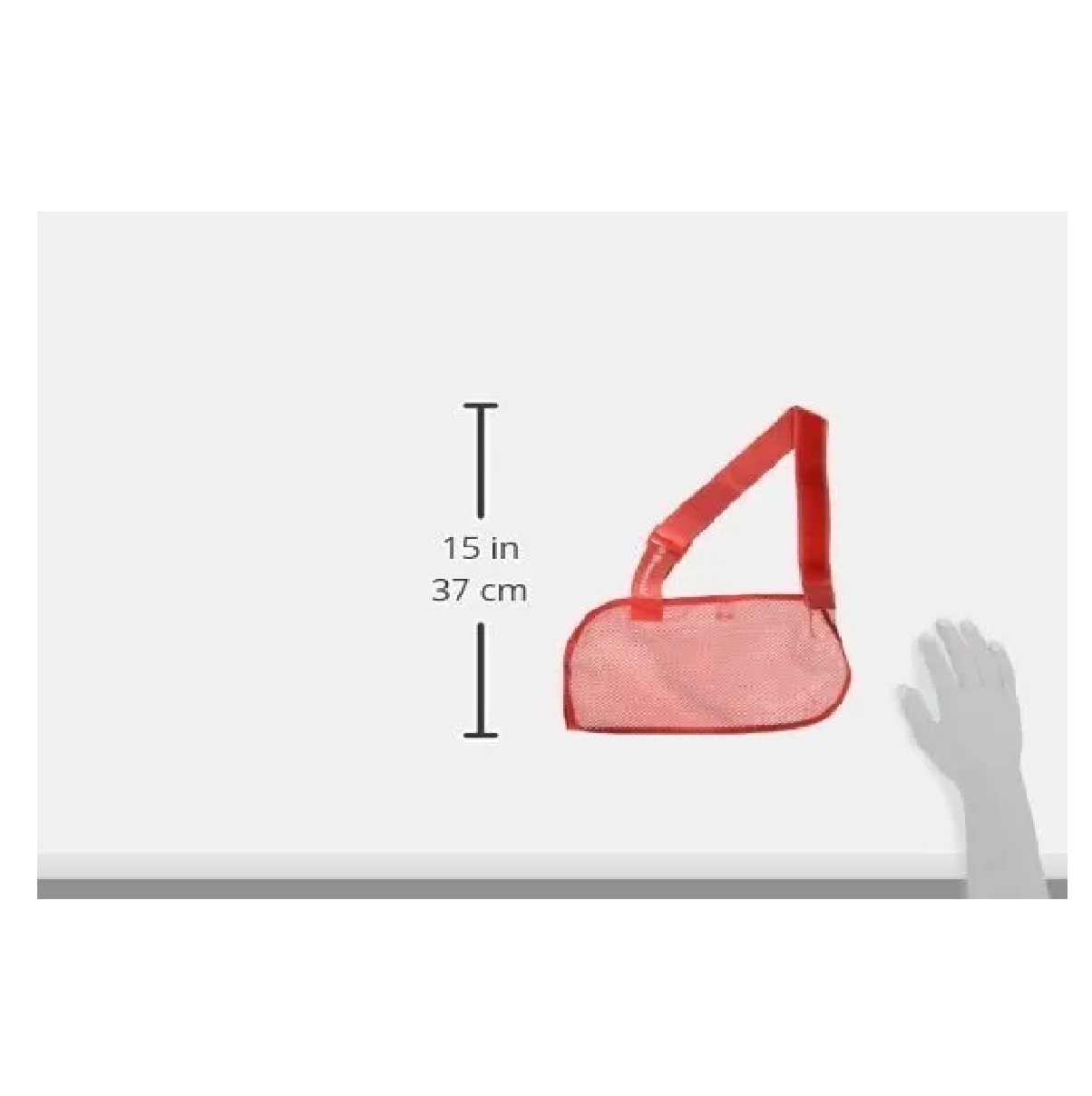 Cabestrillo Pediátrico Infantil Ajustable Blunding Rojo