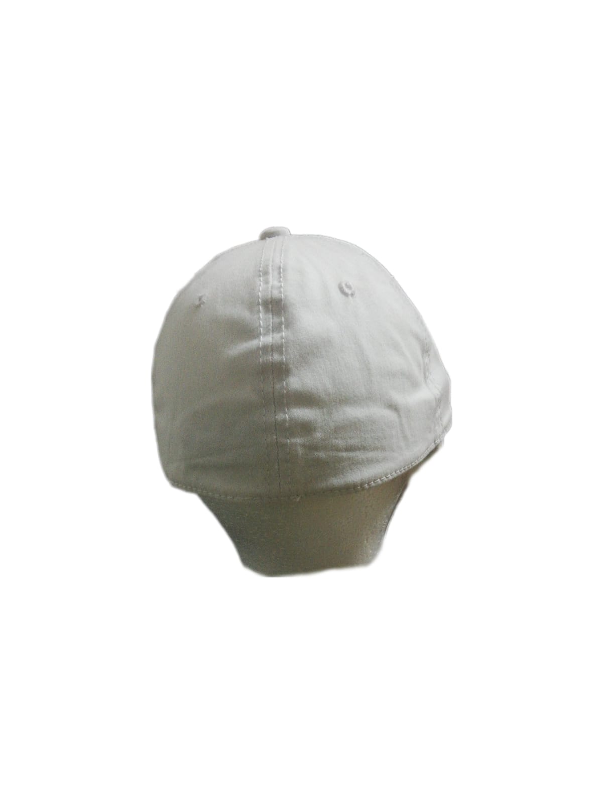 Gorra blanco deportiva vicera curva sportcaps clásica algodón flex  
