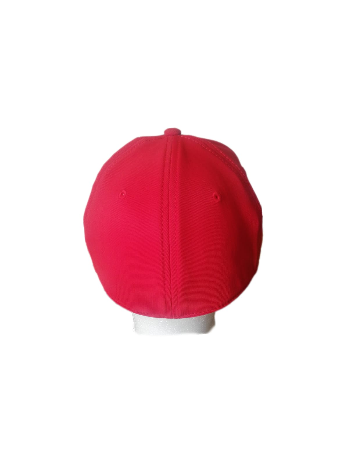 Gorra rojo beisbolera deportiva gimnasio dkps flex pol 94% spandex 6%. cerrada
