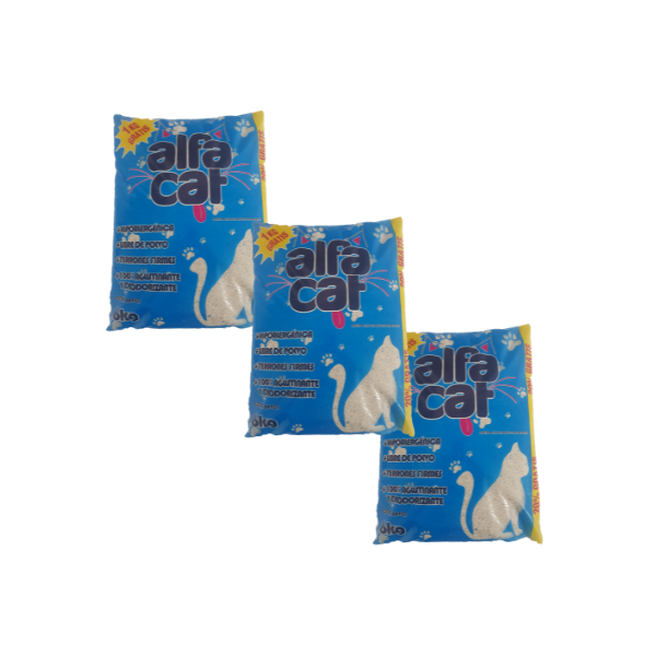 Alfa Cat 18kg arena sanitaria para gato aglutinante