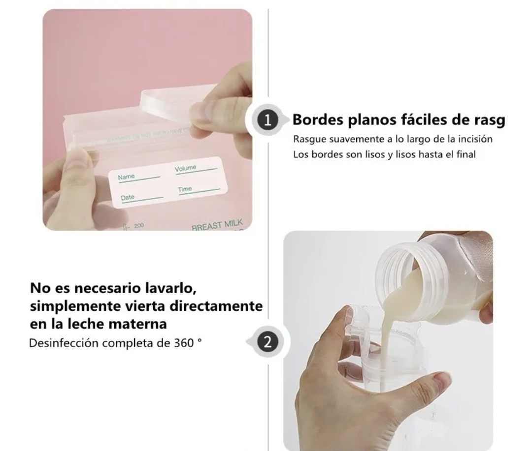 Bolsas Para Almacenar Leche Materna/bolsas Para Lactancia
