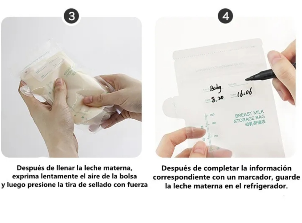 Bolsas Para Almacenar Leche Materna/bolsas Para Lactancia