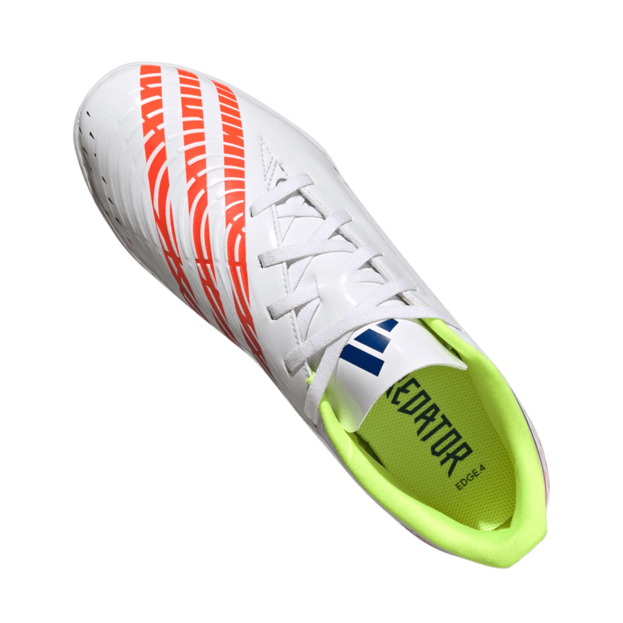 Tenis Adidas Predator Edge 4 TF Fútbol Rápido Blanco Hombre Originales GV8526