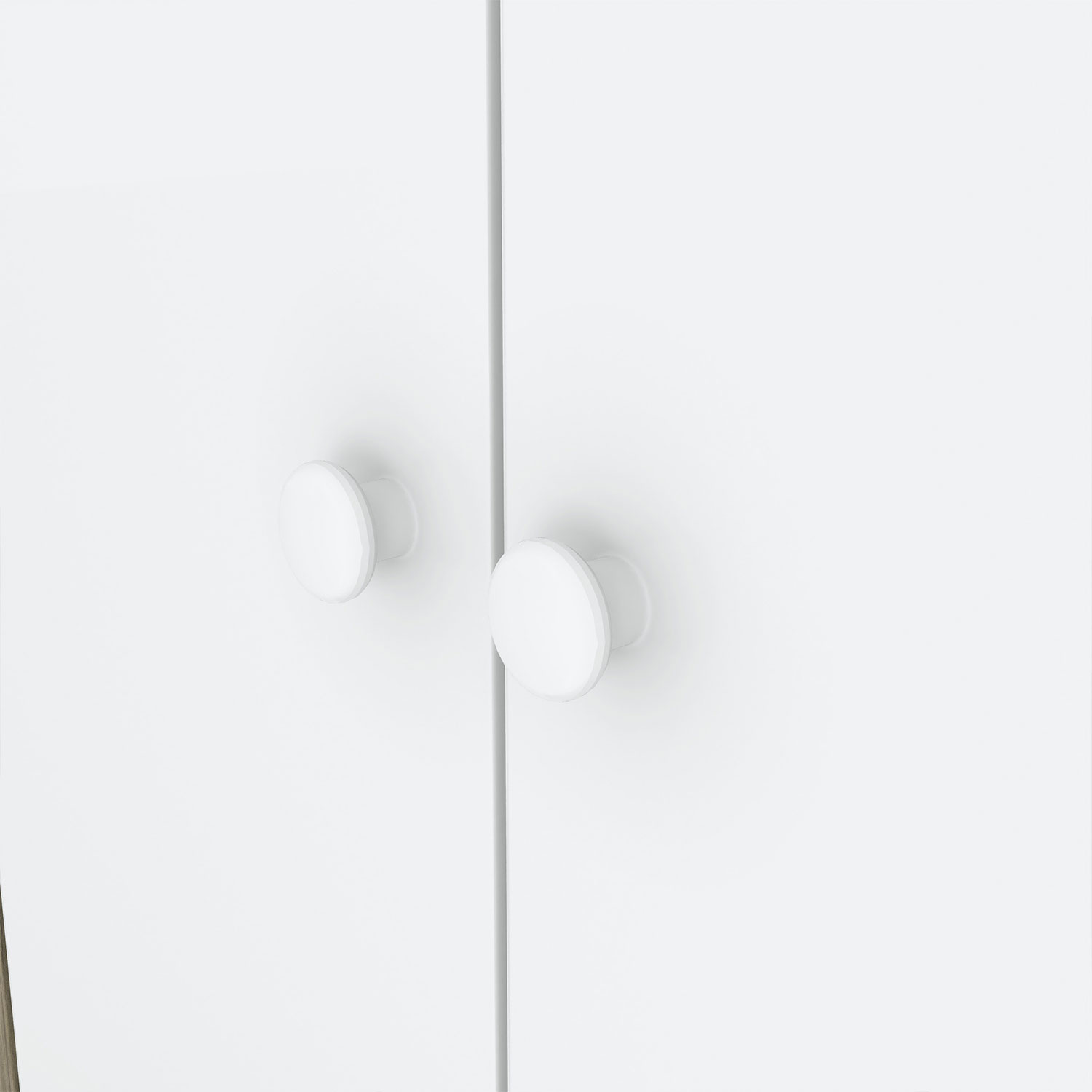 Ropero Armario Infantil para Bebé o Niño Bossa Casita Rústico/Blanco.