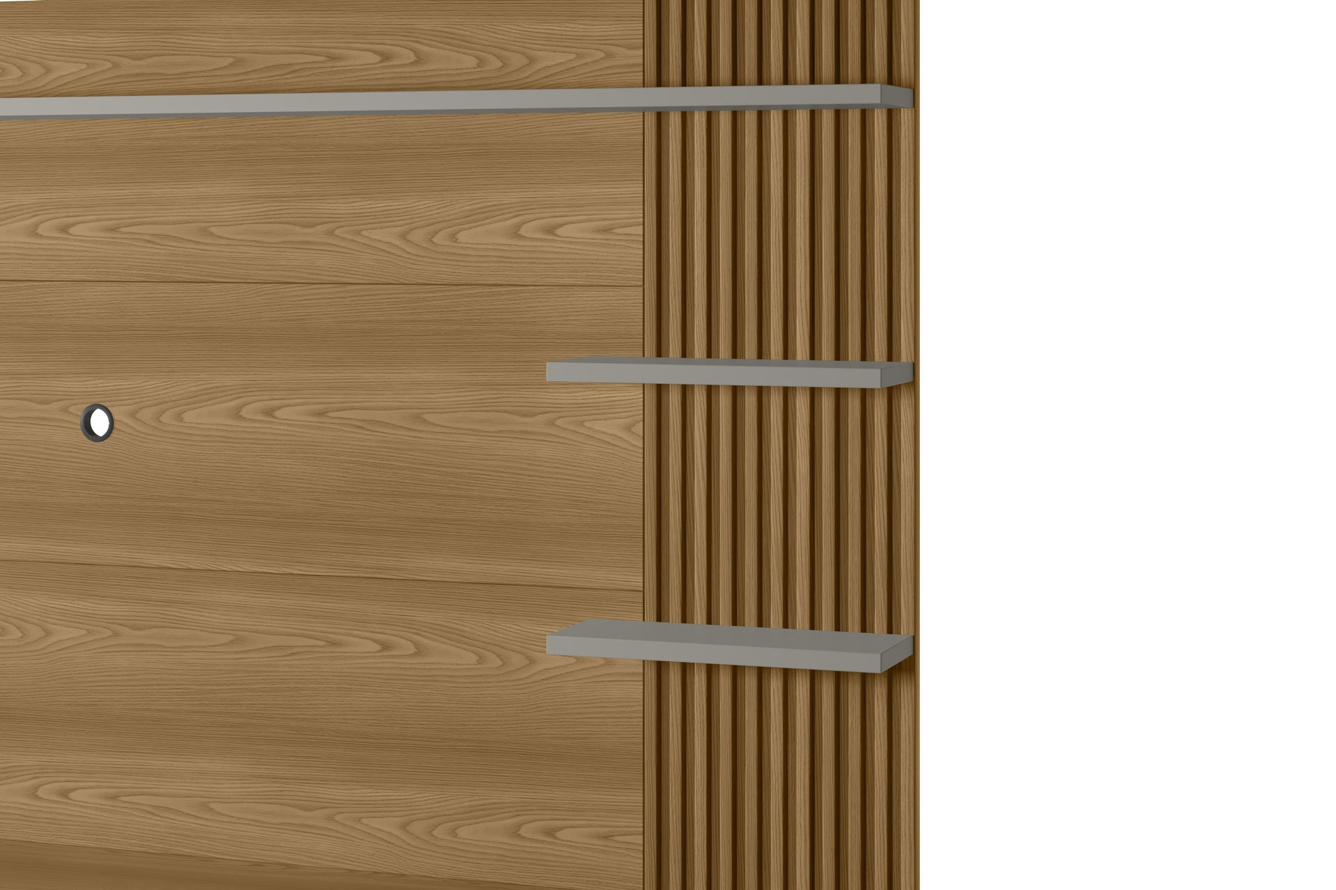 Panel para TV Bossa Araruna Color Almendra/Titanio 65".