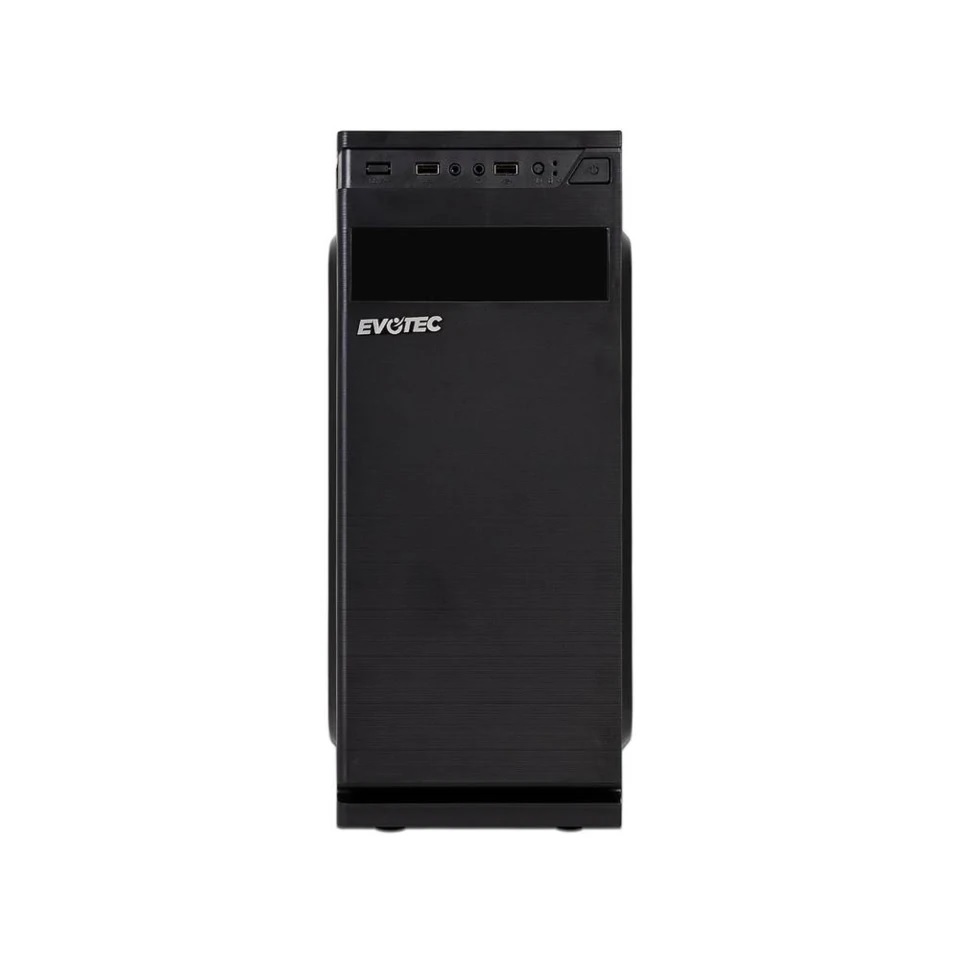 Gabinete EVOTEC EV-1015 , ATX, Gabinete, Negro 
