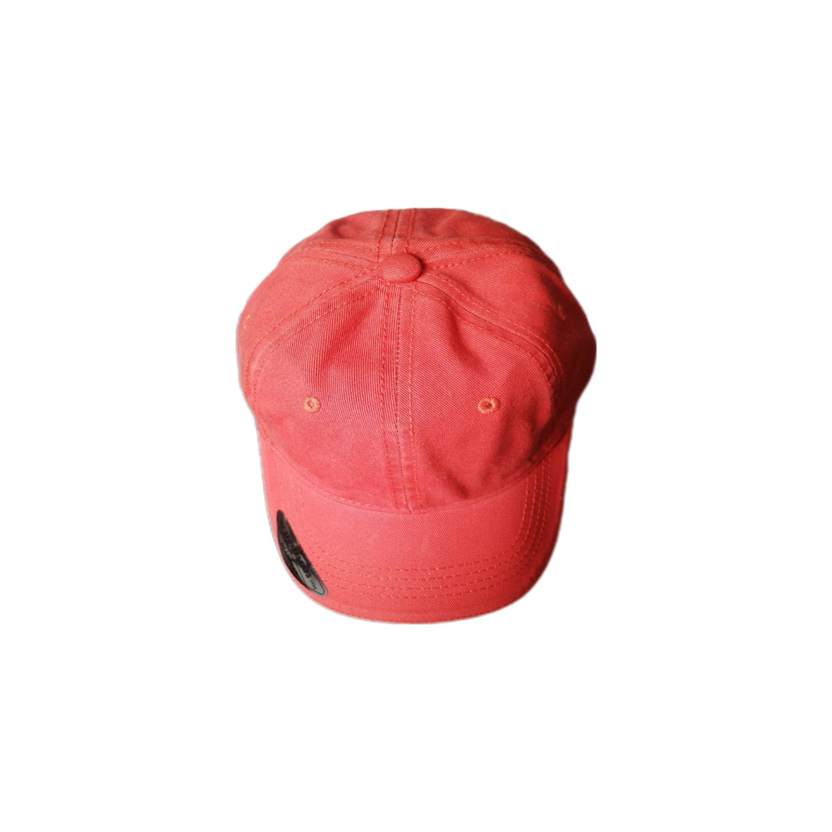 Gorra naranja curva beisbolera sportcaps clásica algodón copa baja unitalla  unisex