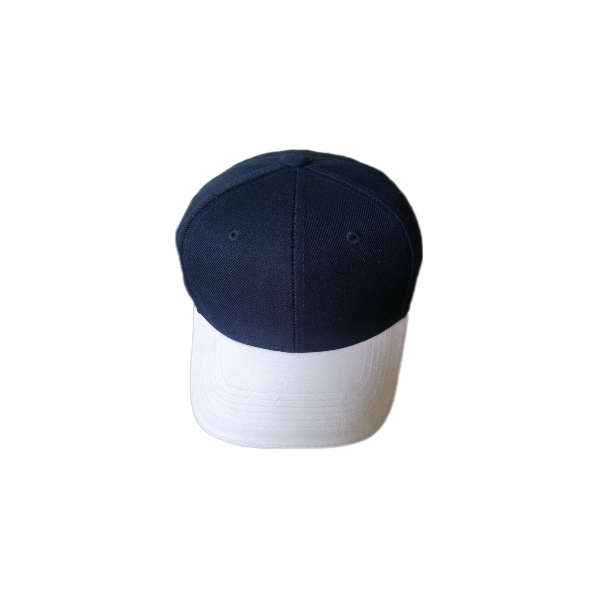 Gorra blanco/azul curva beisbolera marino sportcaps clásica acrílico 2t unitalla unisex