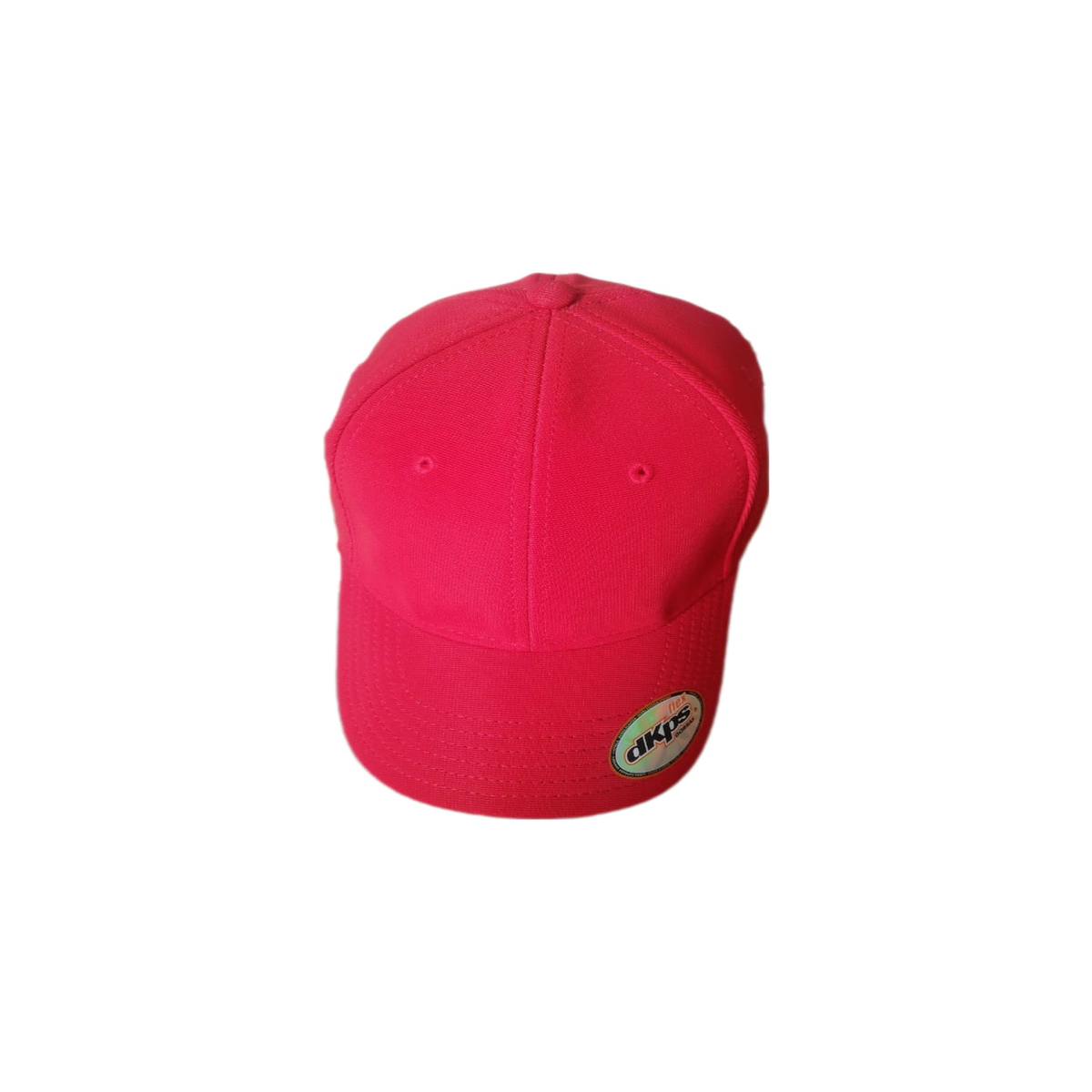 Gorra rojo beisbolera deportiva gimnasio dkps flex pol 94% spandex 6%. cerrada