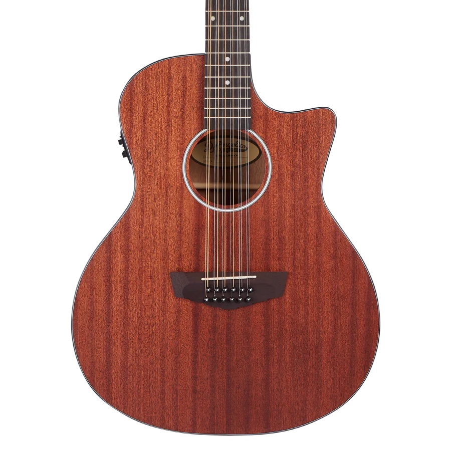 Docerola Electroacustica D'Angelico Premier Fulton LS 12 Cuerdas Mahogany Satin