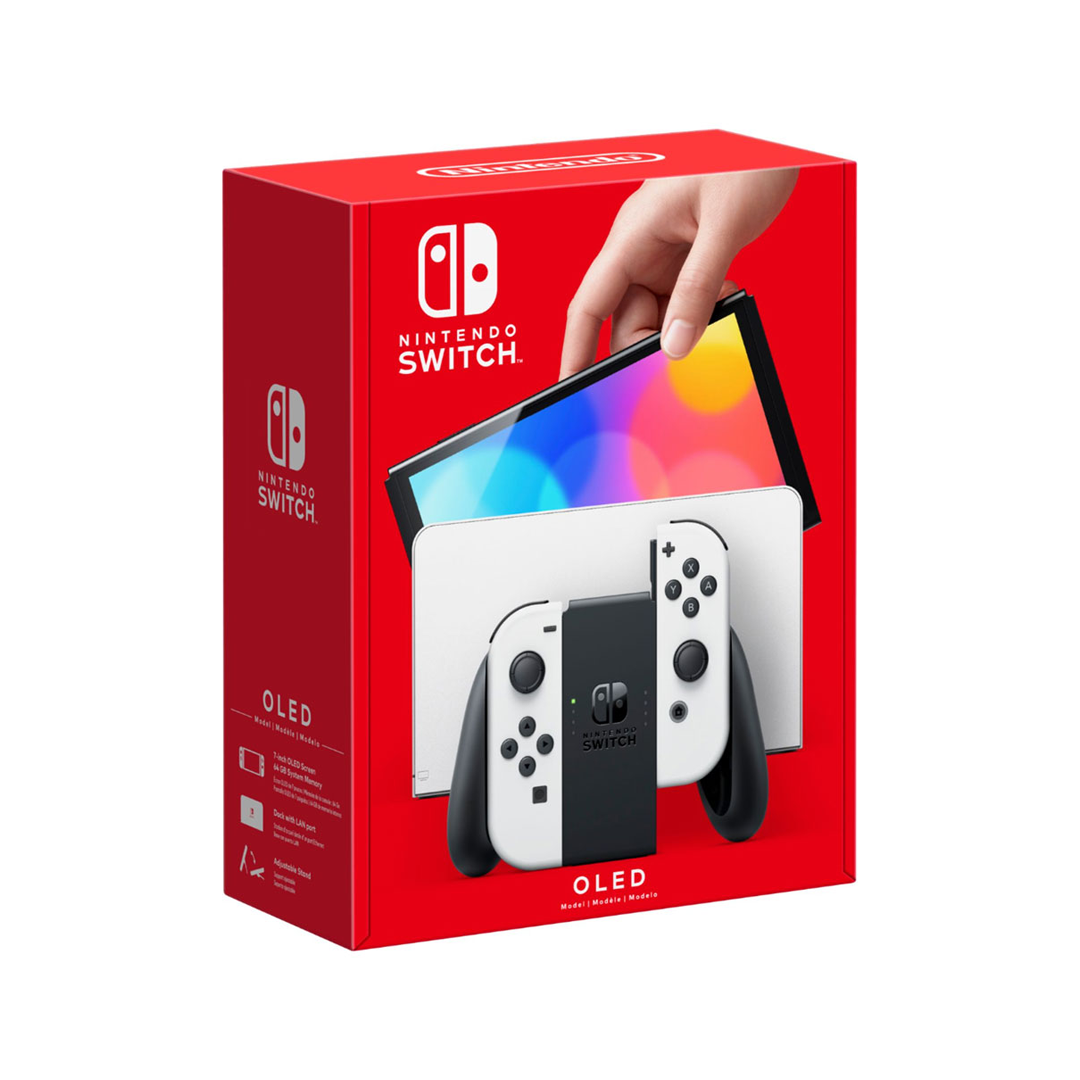 Nintendo Switch OLED Blanco 32gb (Reacondicionado Grado A)