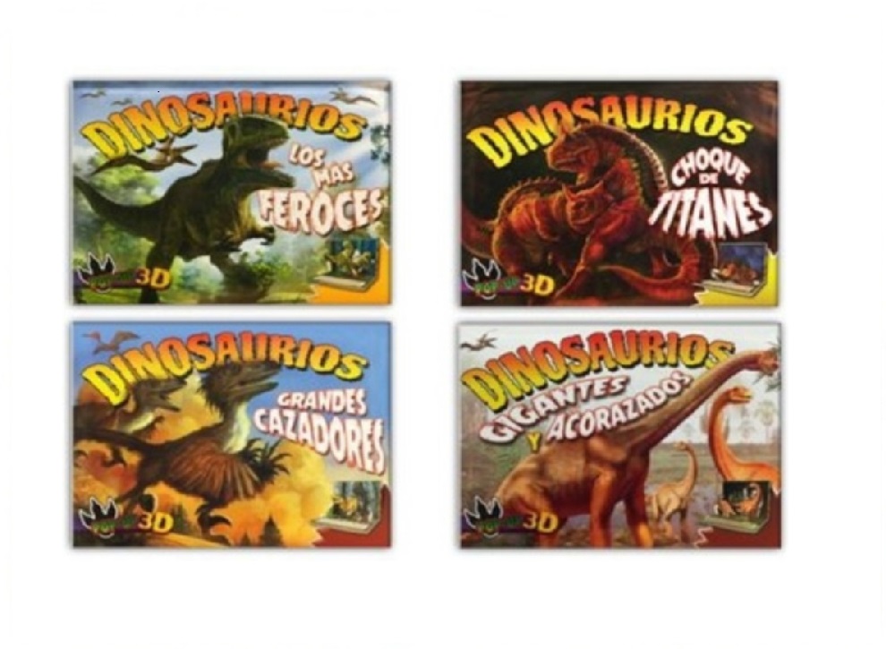 Cuentos Infantiles Dinosaurios  Pop Up 3d