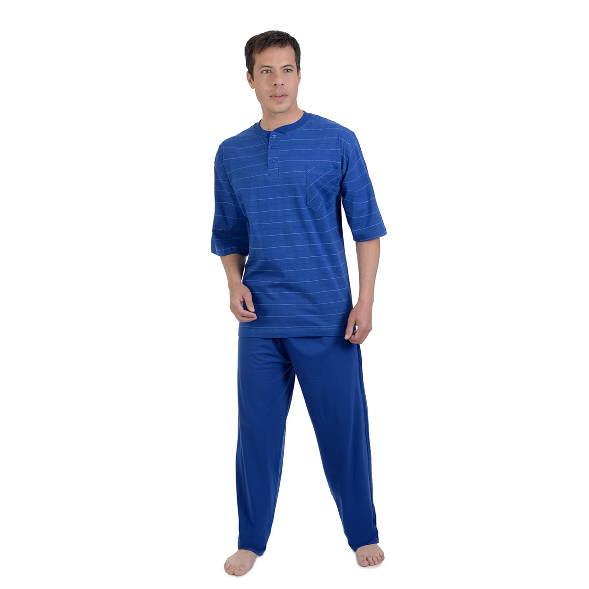 Pijama Caballero 3 piezas Nite Nite 105 Camisa Pantalón y Short