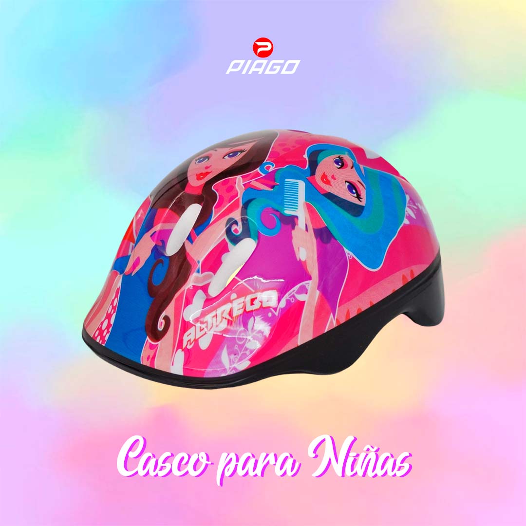 Casco Infantil Para Bici/roller/skate Color rosa - ROSA — Universo Binario