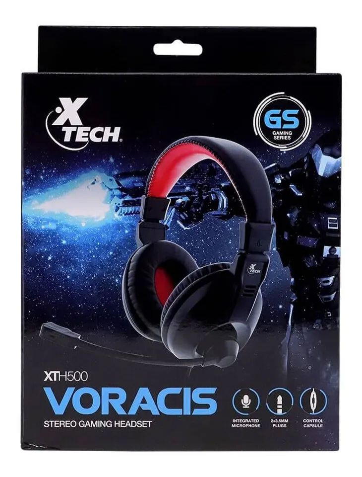 Diadema Gamer Microfono Aislante D Ruido Control Volumen 3.5