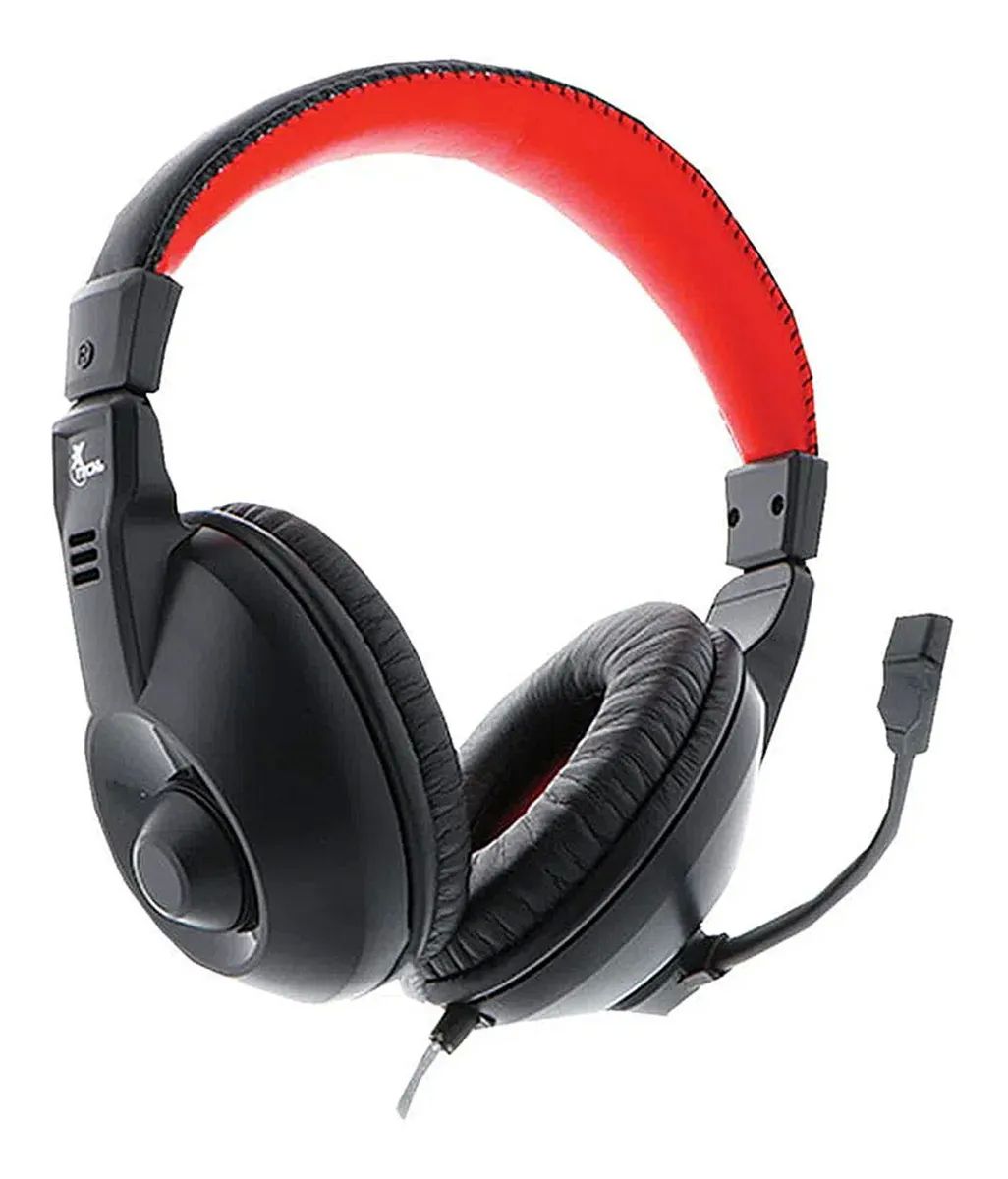 Diadema Gamer Microfono Aislante D Ruido Control Volumen 3.5