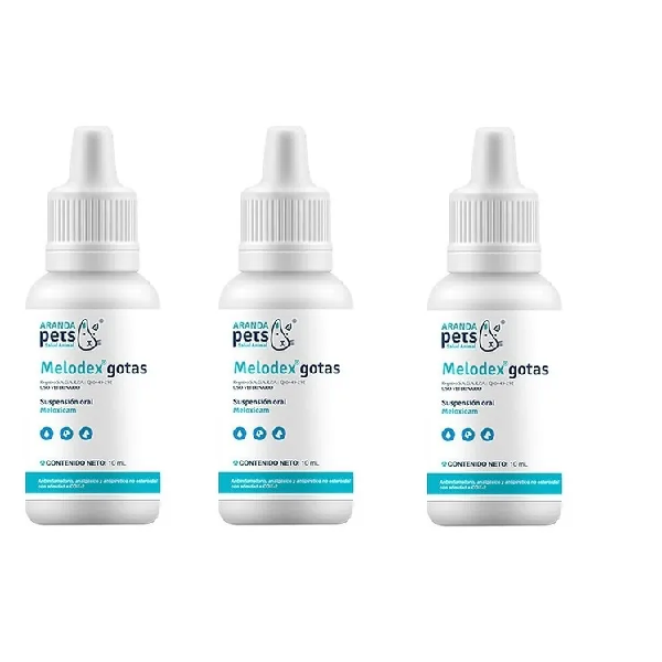 Melodex Gotas 10 Ml Meloxicam Para Perro Y Gato