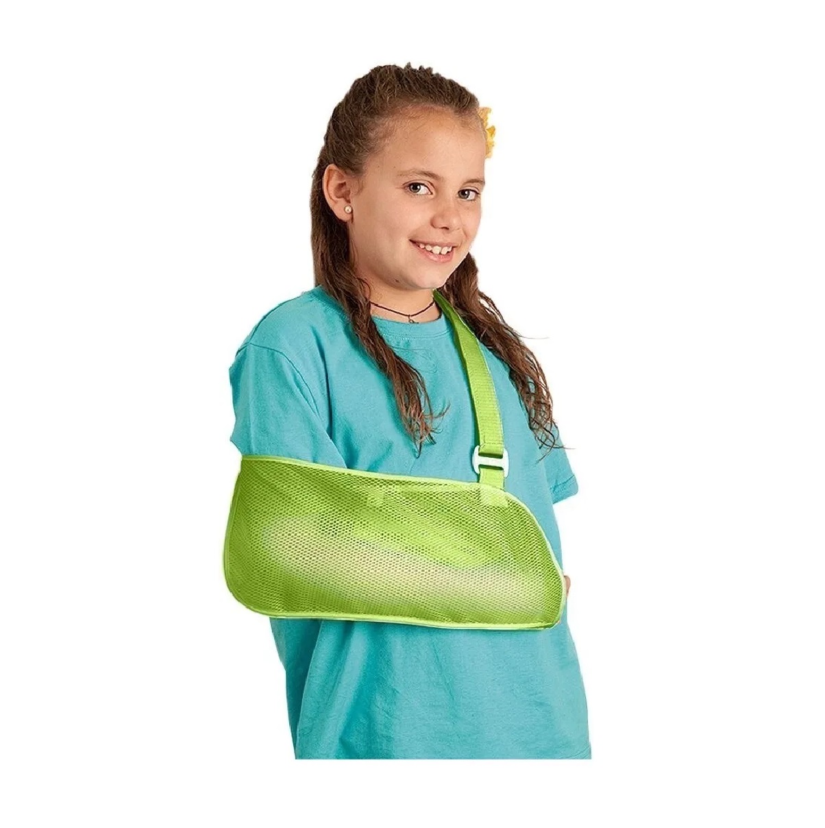 Cabestrillo Pediátrico Infantil Ajustable Blunding Verde