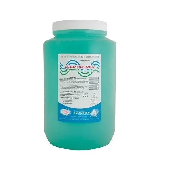 Gel Para Ecografía E Inseminación Veterinaria Electrogel 4kg