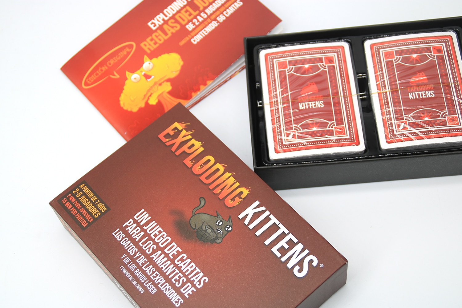 Juego De Mesa Cartas Exploding Kittens En Español