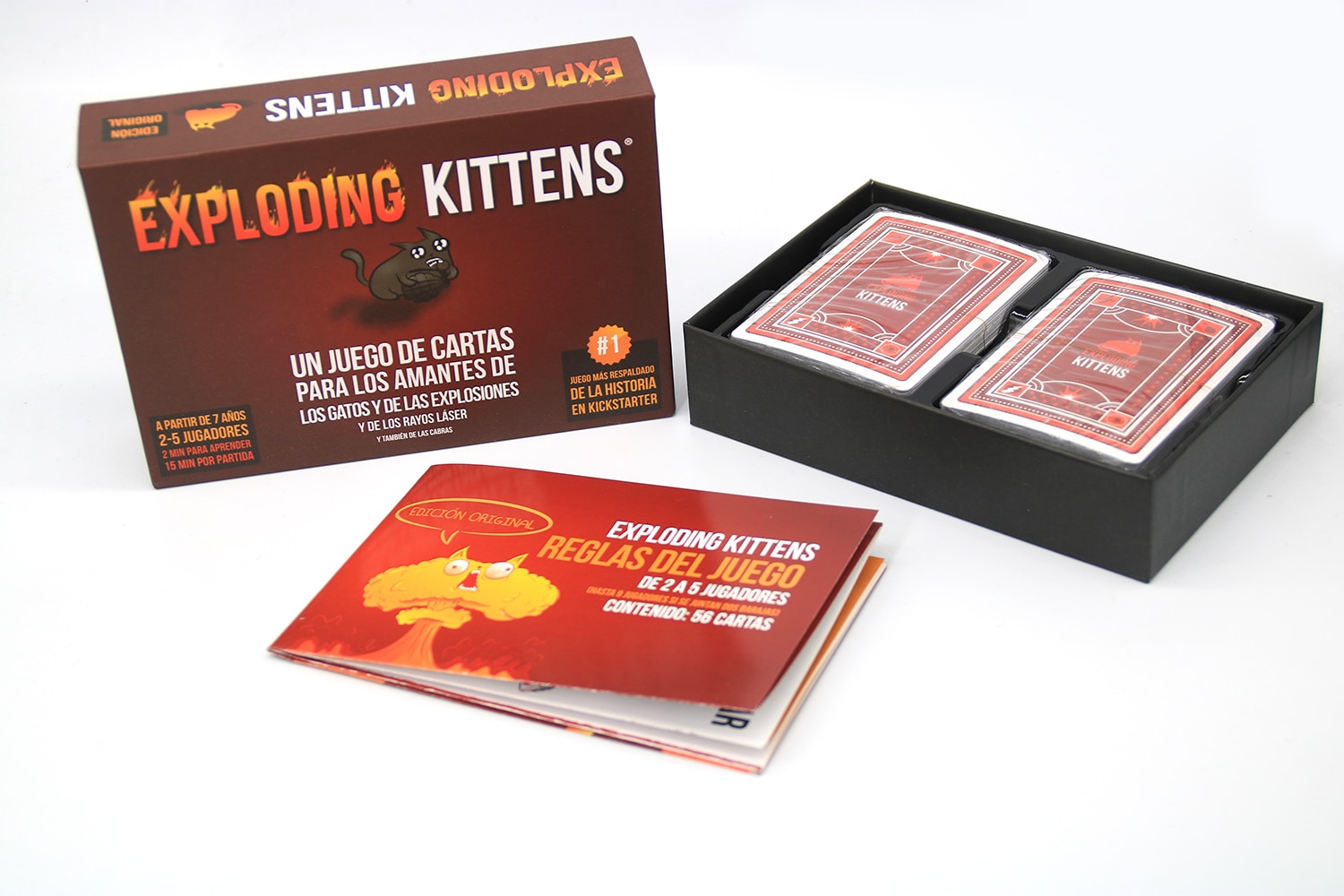 Juego De Mesa Cartas Exploding Kittens En Español