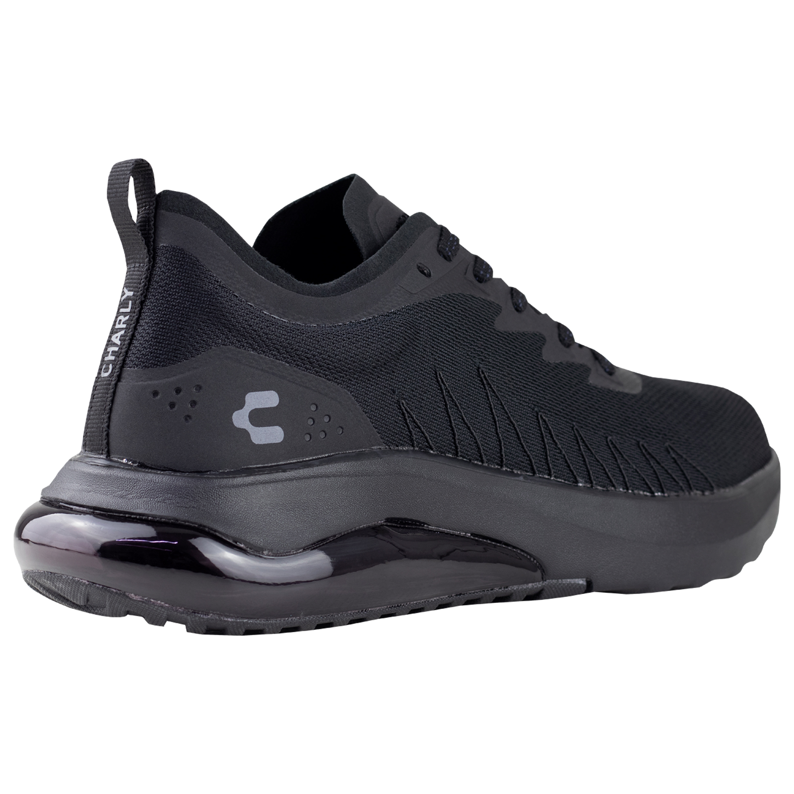 Tenis Running Charly Pfx Negro Caballero 1086323 Con Capsula de aire
