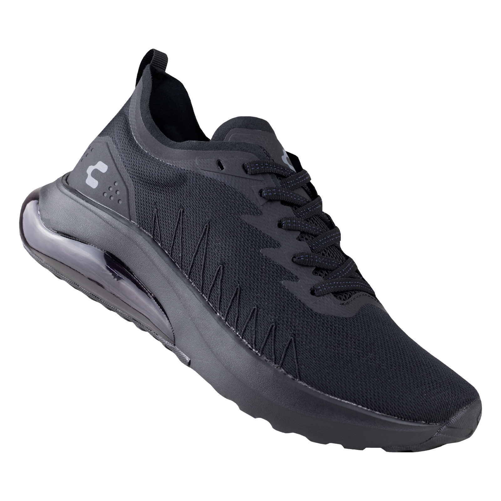 Tenis Running Charly Pfx Negro Caballero 1086323 Con Capsula de aire