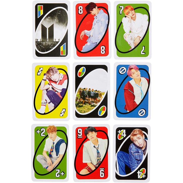 Juego de mesa Mattel UNO Edición Especial De BTS