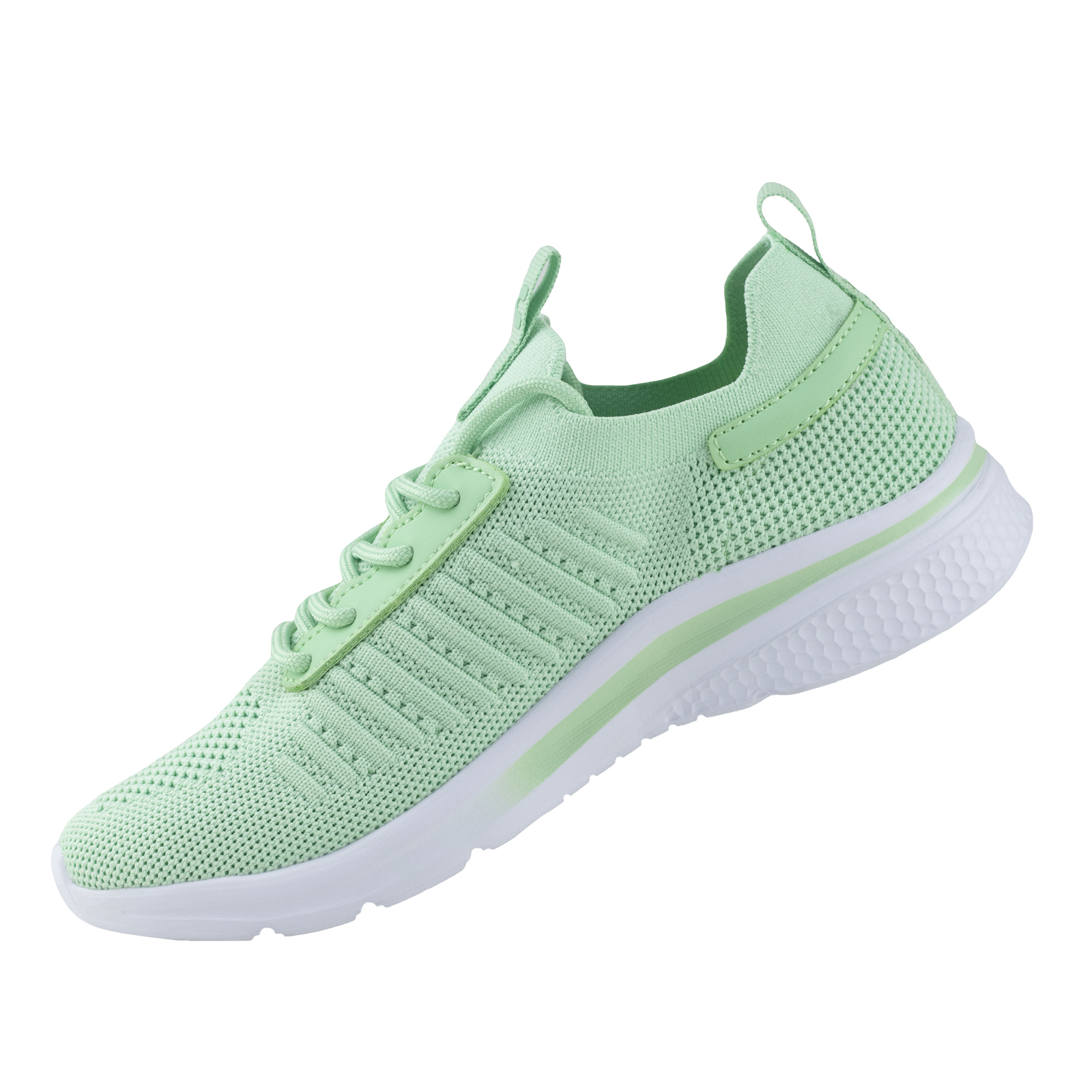 Tenis Running Fitness Blancos De Mujer Charly M9728