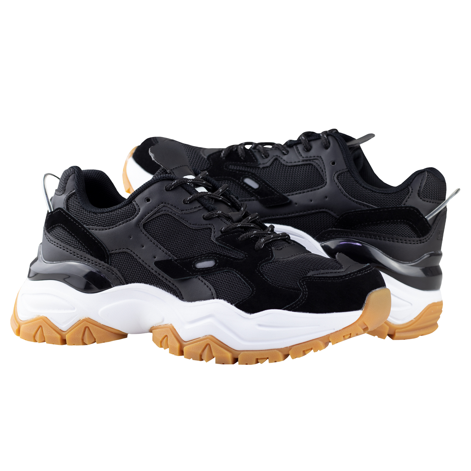 Tenis Urbano Plataforma Charly Mujer Sneakers 1059192 Negro