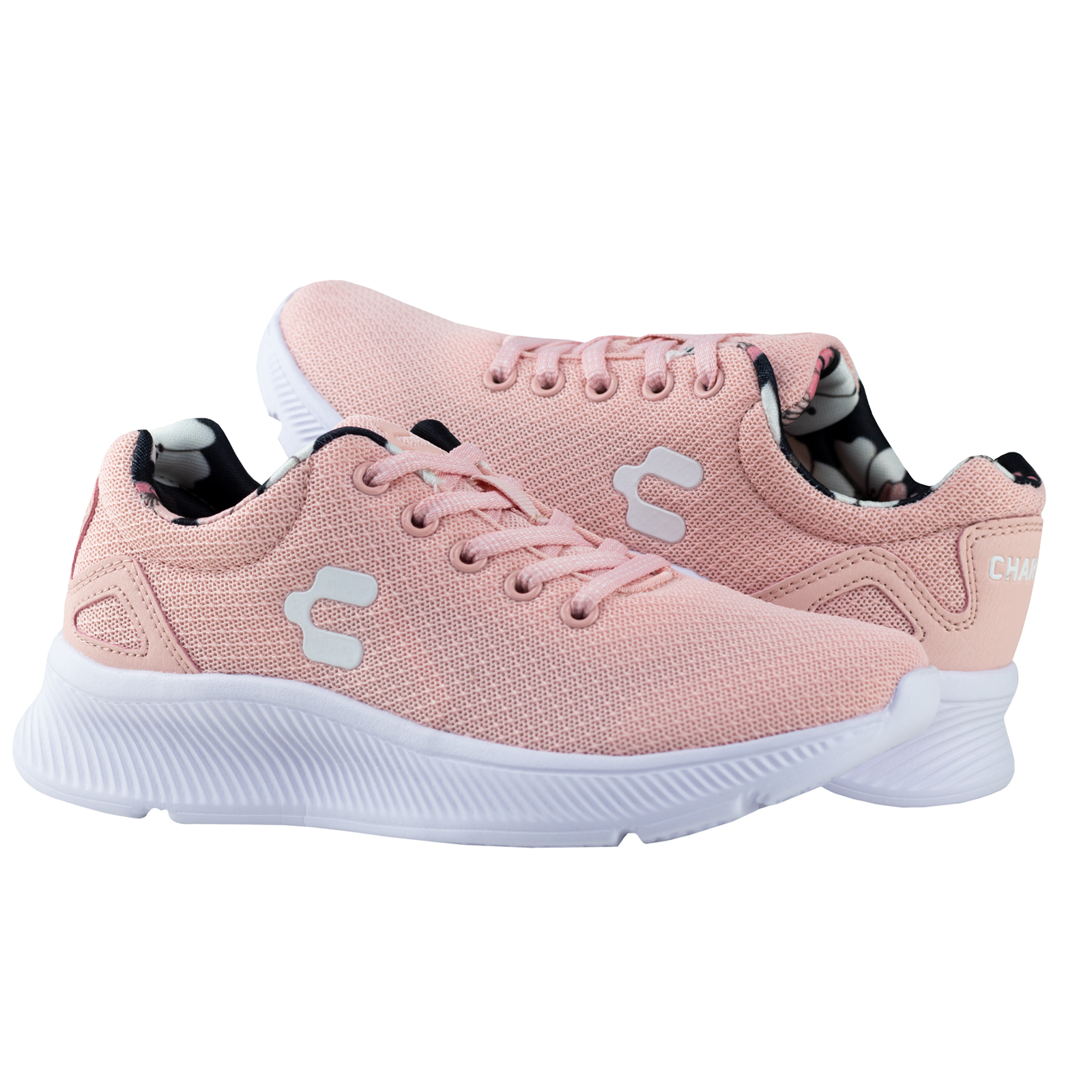 Tenis Deportivos Charly 1049768 Training Sport Rosa Blanco Original