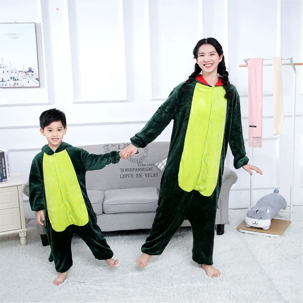 Pijamas Dinosaurio Pijama Completa Mameluco Disfraz Adulto