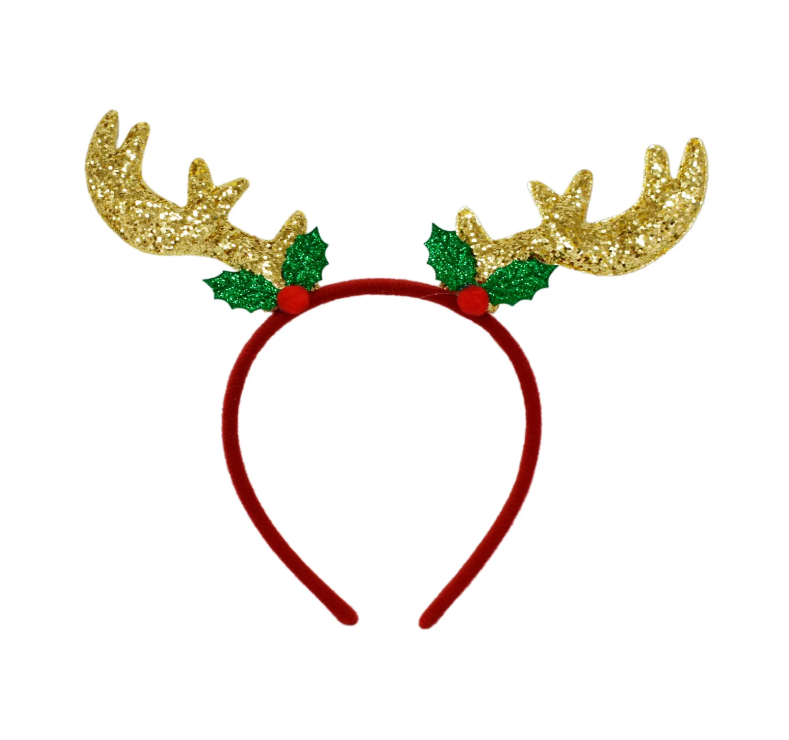 Paquete de 12 piezas de diademas con diseño de reno SDJ-118