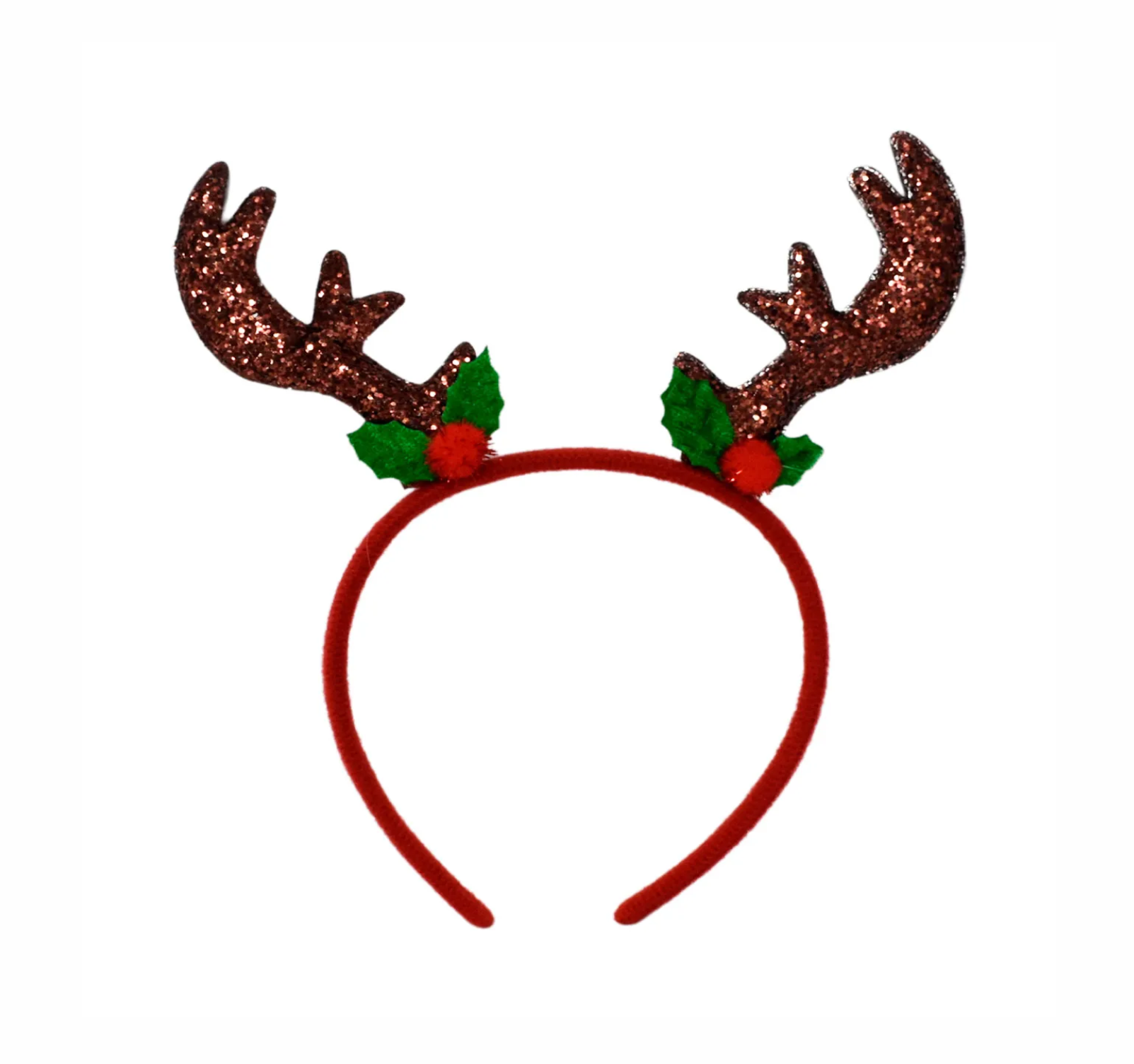 Paquete de 12 piezas de diademas con diseño de reno SDJ-118