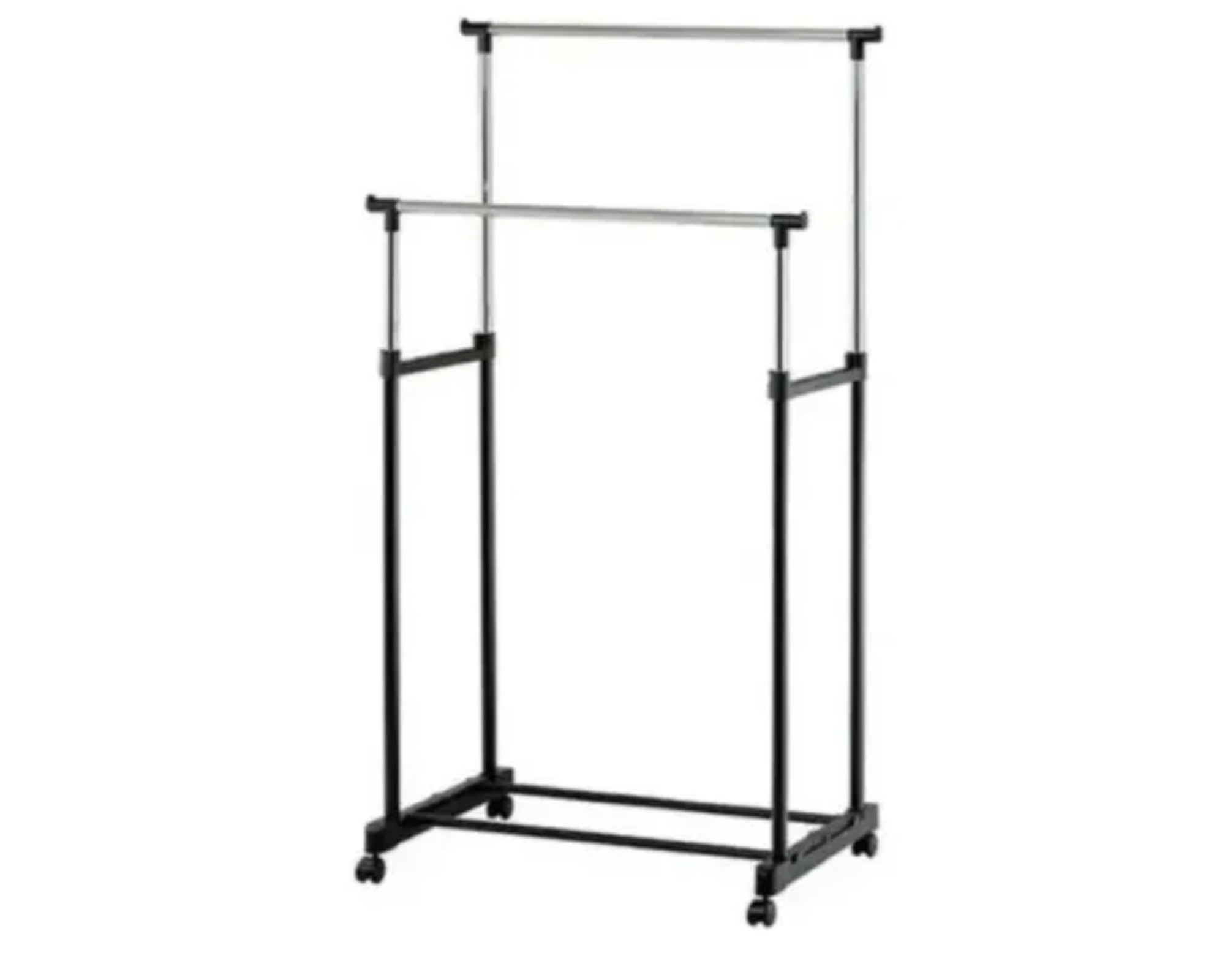 Rack Organizador Doble Para Ropa Perchero Portátil