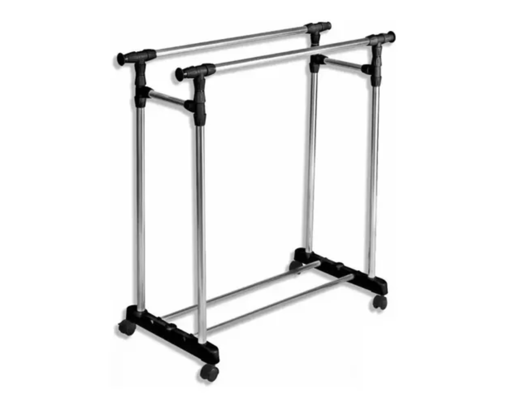 Rack Organizador Doble Para Ropa Perchero Portátil